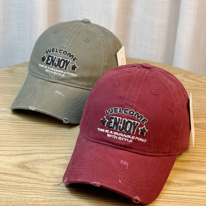 Wholesale three-dimensional embroidered letters baseball cap children's sunshade cap small face