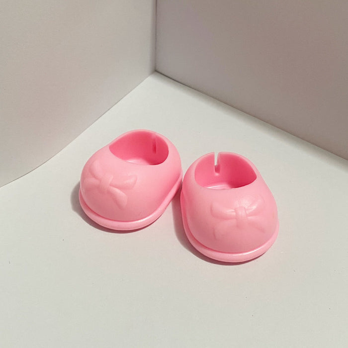 Wholesale Standing 20cm cotton doll plump body change shoes plush toy doll accessories