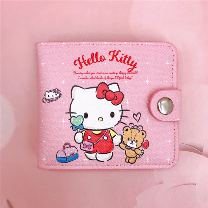 Wholesale PU Cartoon Short 2-fold Wallet JDC-WT-YaLL012