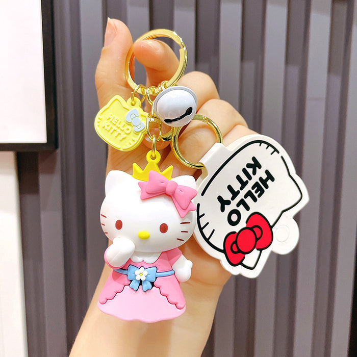 Wholesale Cartoon Silicone Keychain JDC-KC-MZL013