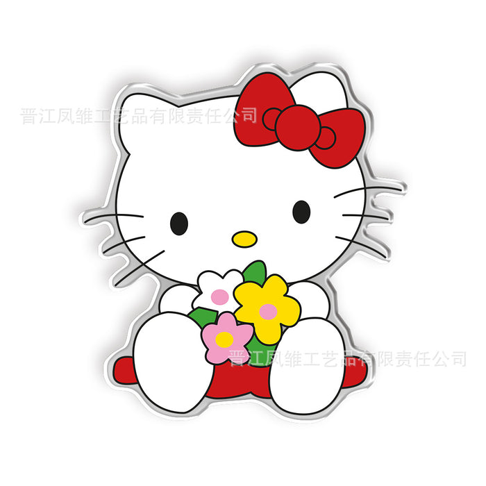 Wholesale 20pcs Cute cat acrylic Shoes Charms accessories