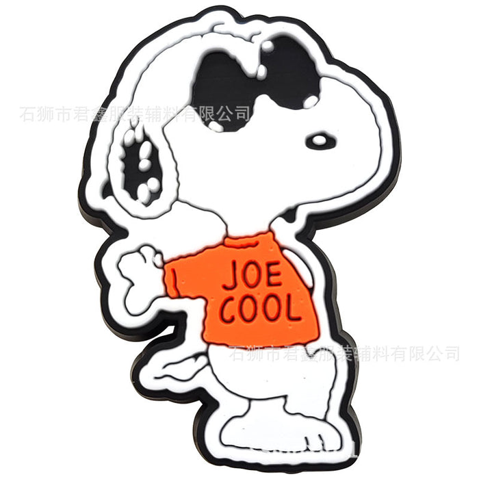 Wholesale 50pcs hole shoes soft rubber decorative buckle shoe accessories