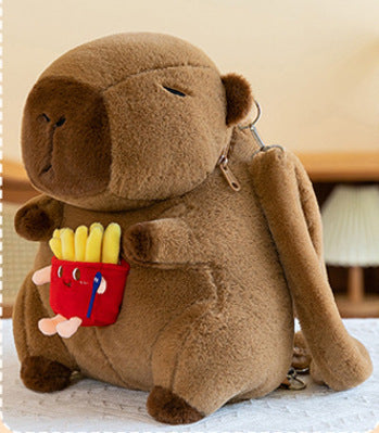 Wholesale Backpack Plush Bag Cute Storage Bag Sweet Girl Gift Funny Doll