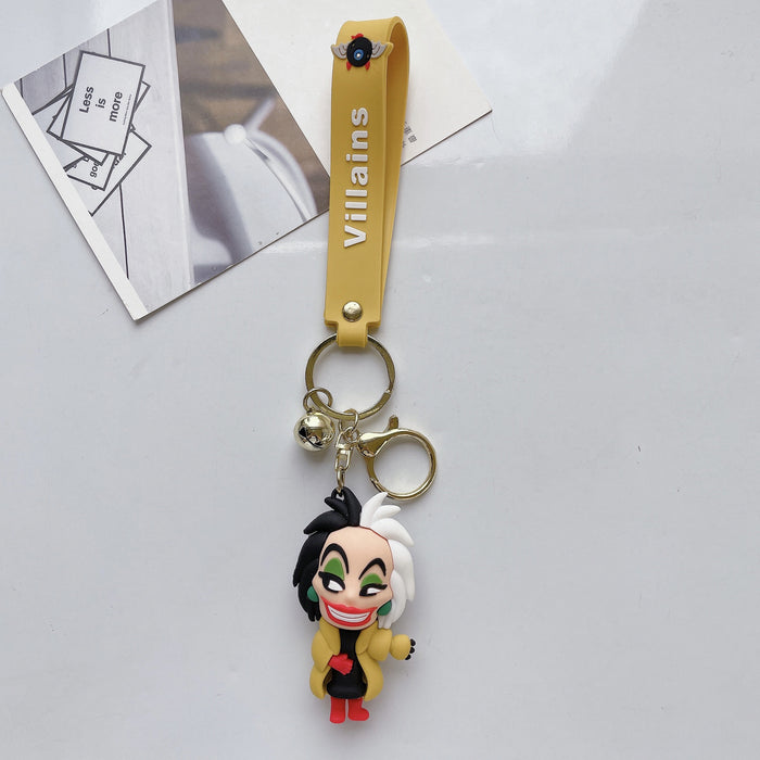Wholesale Cartoon Doll Silicone Keychain JDC-KC-JuShu046