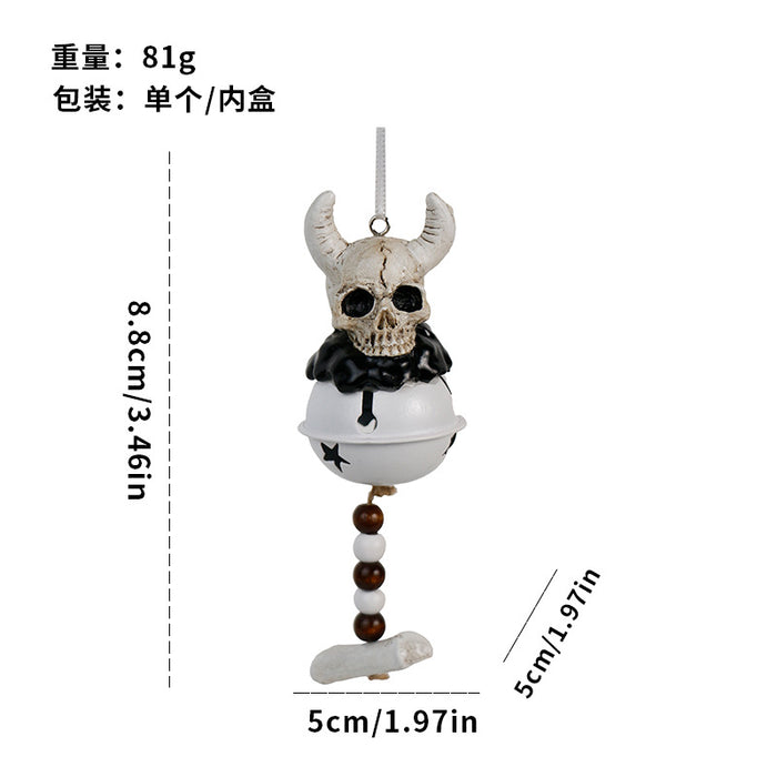 Wholesale  Decorations Horror Devil Wind Chimes Home Party Decoration Hangings