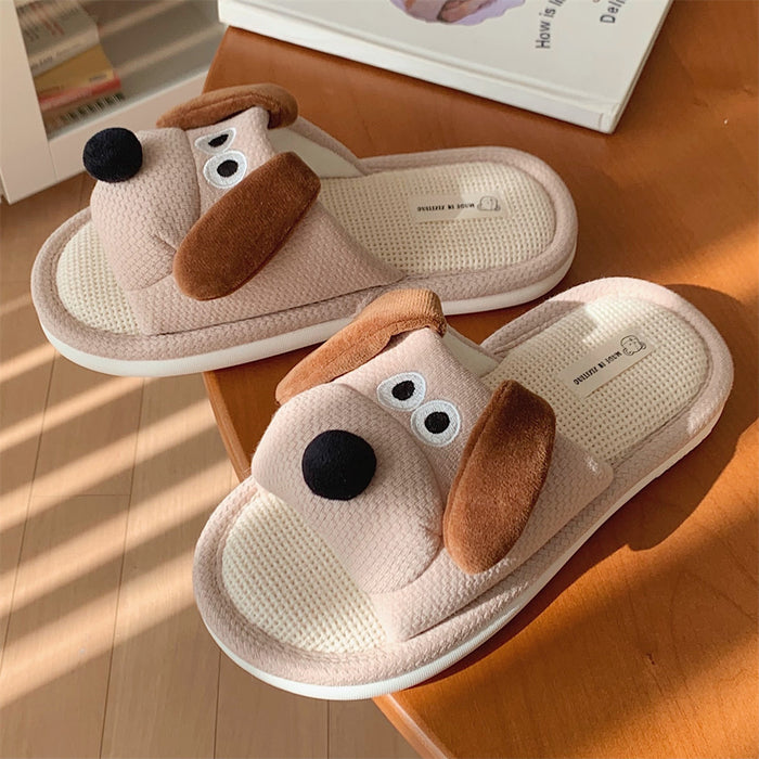 Wholesale Cute Cartoon Soft Bottom Cotton Slippers JDC-SP-RongHe005