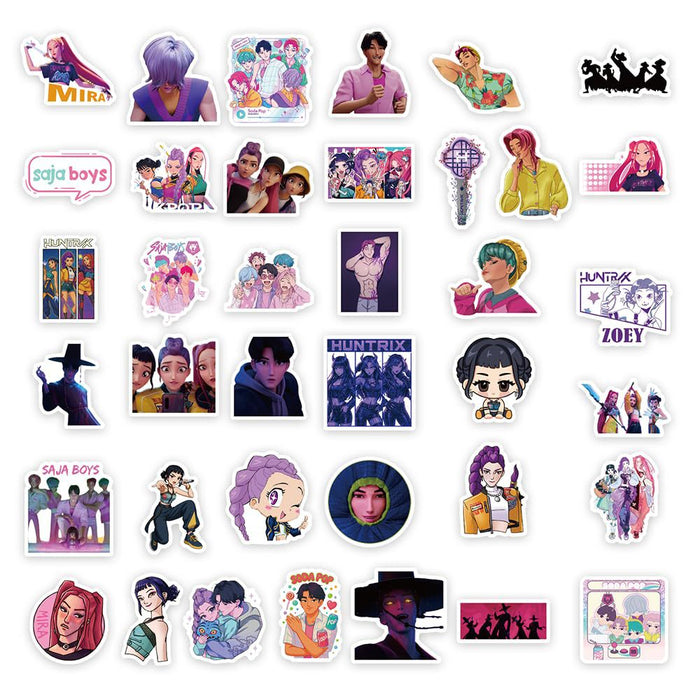 Wholesale 375pcs kpop Idol movie waterproof water bottle laptop sticker