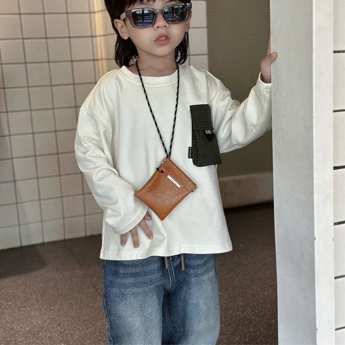 Wholesale Children's bag new personalized mini wallet fashion shoulder bag shoulder bag shoulder bag shoulder bag