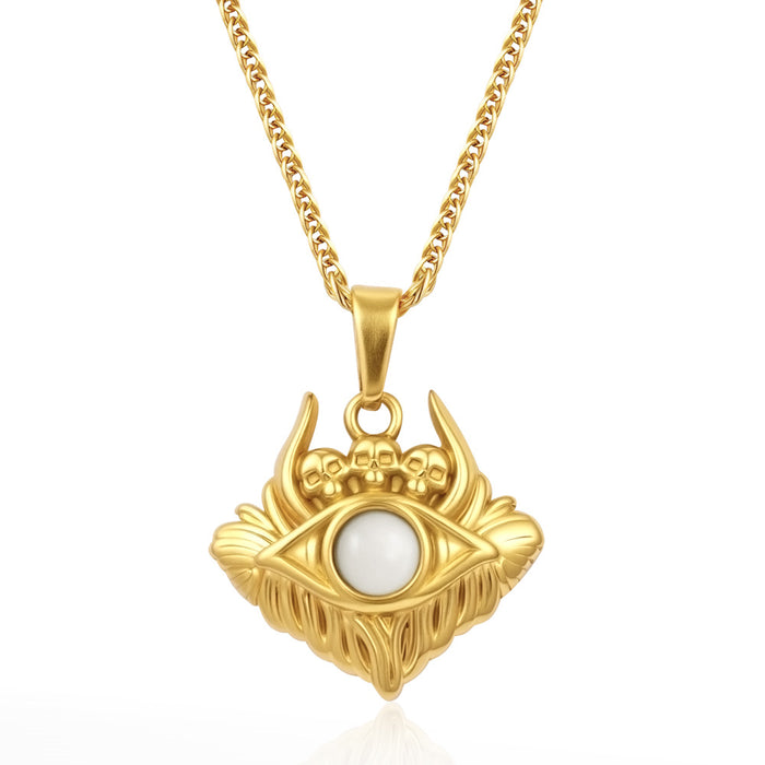 Wholesale Stainless Steel Retro Geometric Choker Necklace