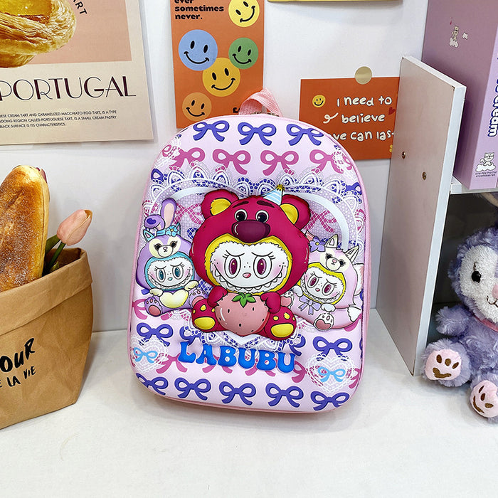 Wholesale Schoolbag 12inch Kindergarten Hard Shell Bag Cute Student BackpacK