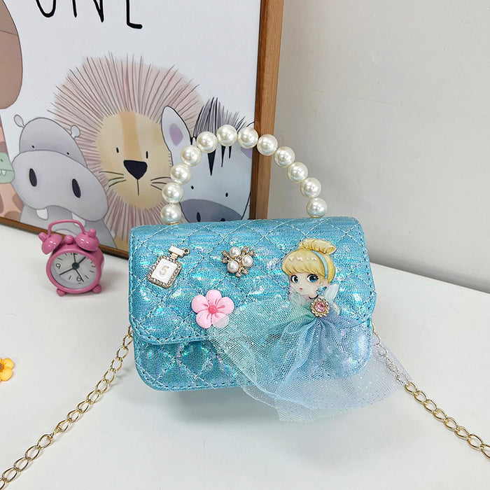 Wholesale Girls' Bag Crossbody Bag Princess Beautiful Explosive Handbag Girl Fashion Shoulder Bag Baby Girl Cute Small Satchel