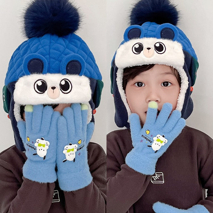 Wholesale Children' s gloves,  warm and thick winter