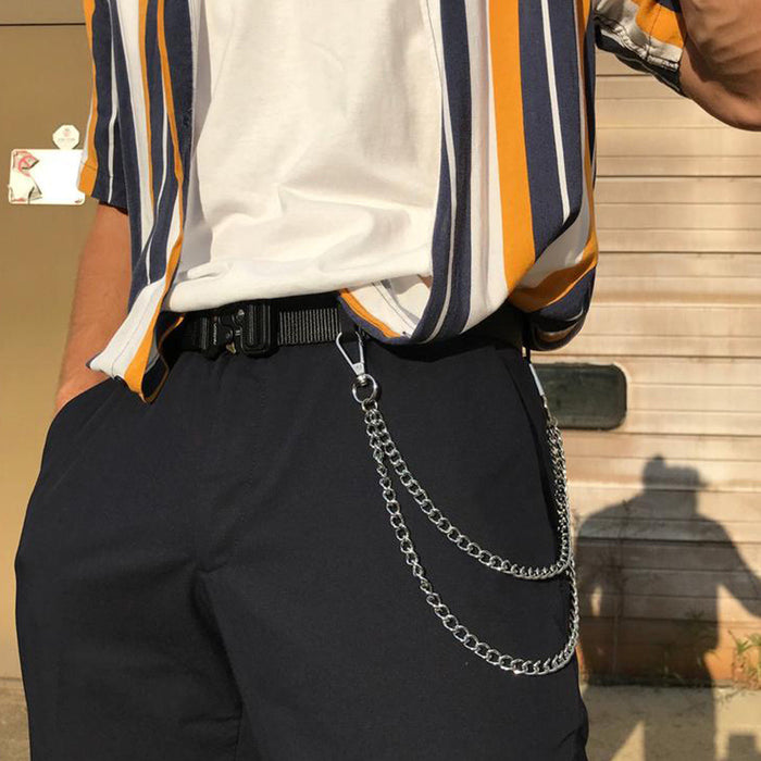 Wholesale pants chainmen's pants chain jeans pants chain waist chain
