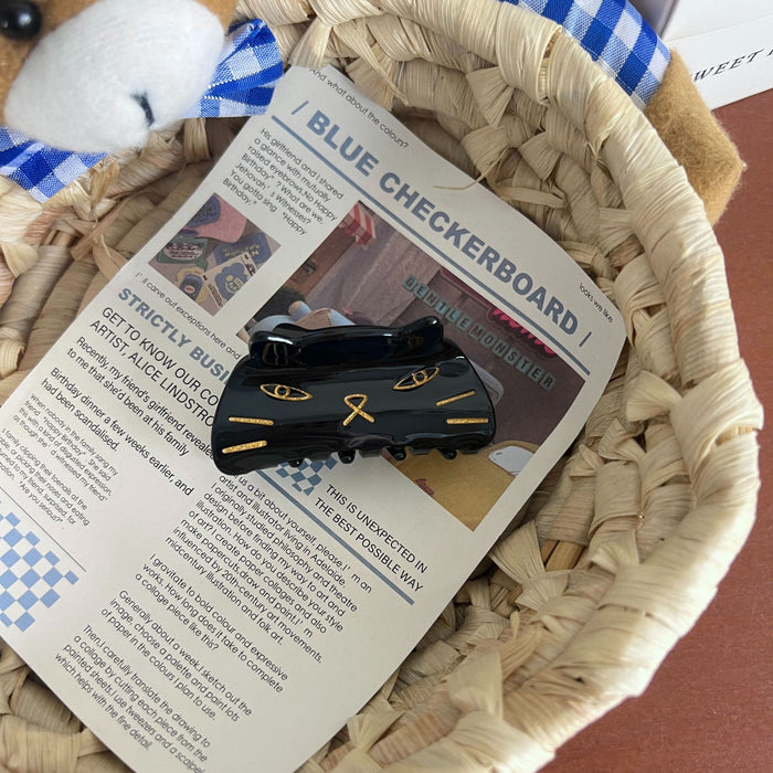 Wholesale Acrylic  series cartoon funny hair clip ghost pumpkin hair clip head bun hairpin hair accessories for women