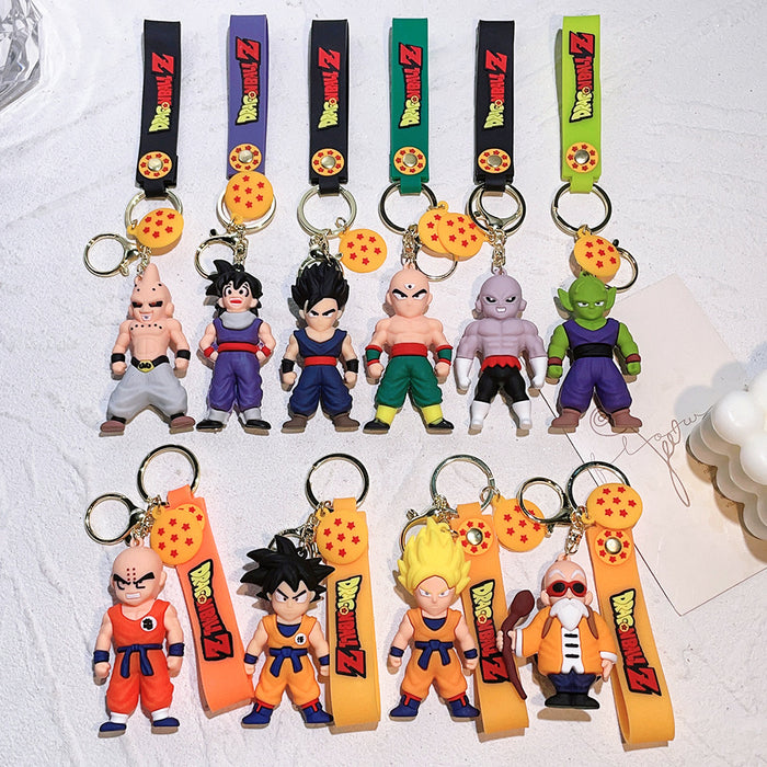 Wholesale Cartoon Silicone Doll Keychain JDC-KC-QiChao021