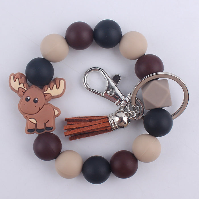 Wholesale Cartoon silicone keychain accessories