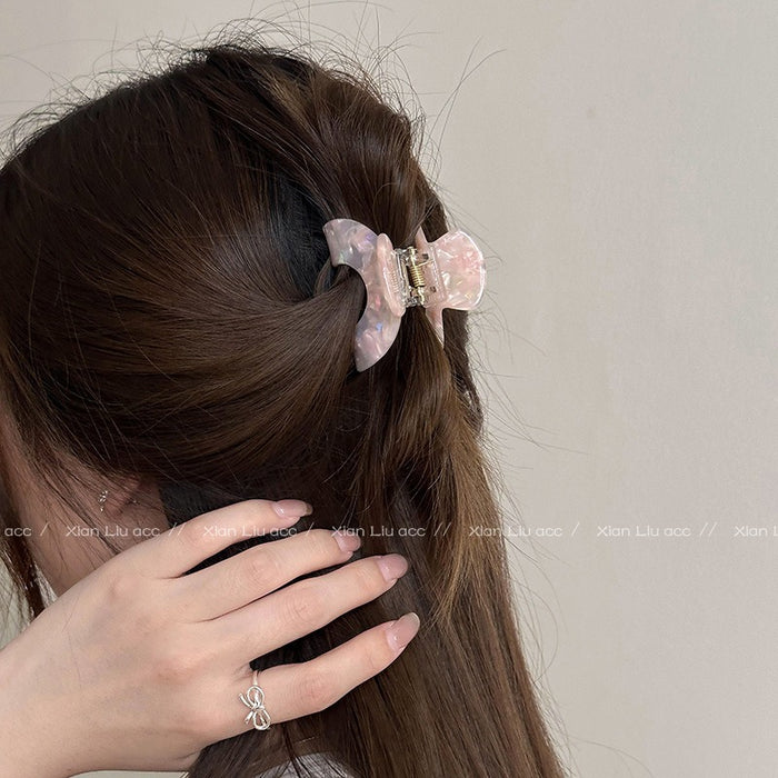 Wholesale Temperament grabbing clip for women, shark clip at the back of the head, new high-end high ponytail hair accessory