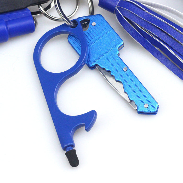 Wholesale Wrist Plush Door Bottle Opener Keychain JDC-KC-TouMS075