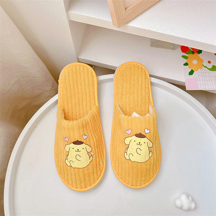 Wholesale Coral Fleece Cartoon Non-slip Slippers JDC-SP-Ceguan001