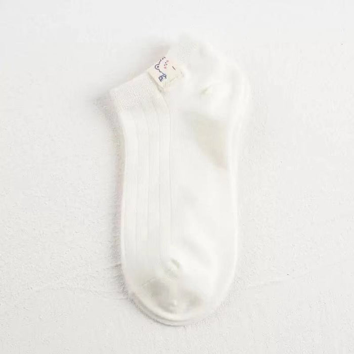 Wholesale Breathable fabric standard socks, cute cartoon boat socks