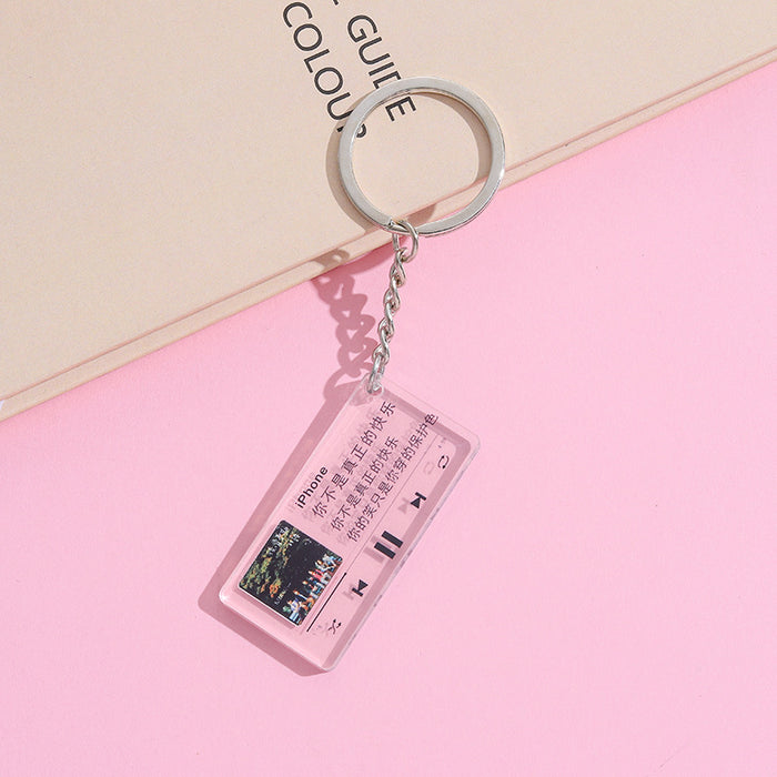 Wholesale Cartoon Cute Acrylic Keychain JDC-KC-AnDao006
