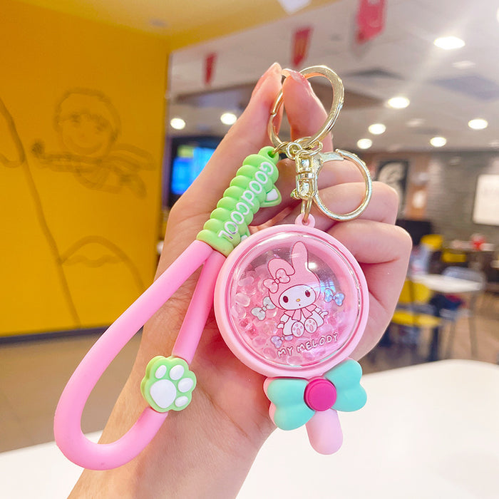 Wholesale Silicone Cute Cartoon Doll Keychain JDC-KC-LiuFan022