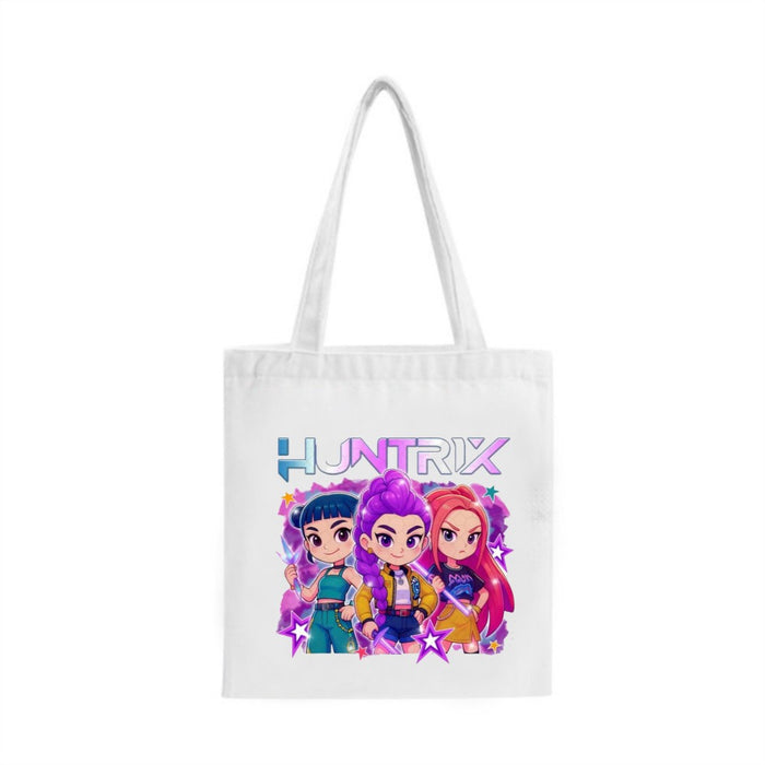 Wholesale KPOP cartoon character printed canvas shoulder bag