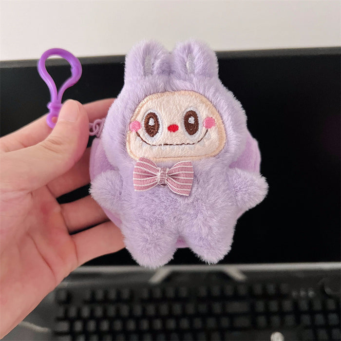 Wholesale Cute cartoon mini wallet,  portable and can be hung on a bag