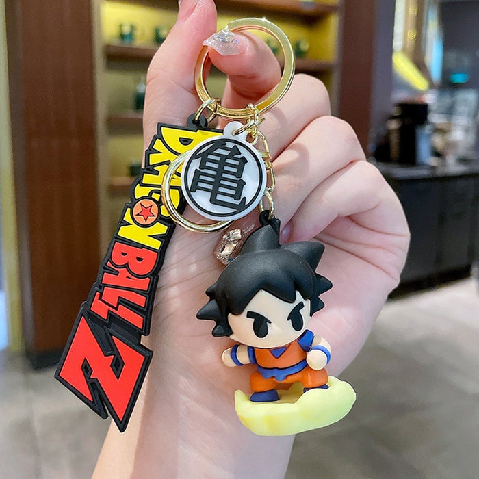 Wholesale Cartoon Three-dimensional Silicone Doll Keychain JDC-KC-MZL003