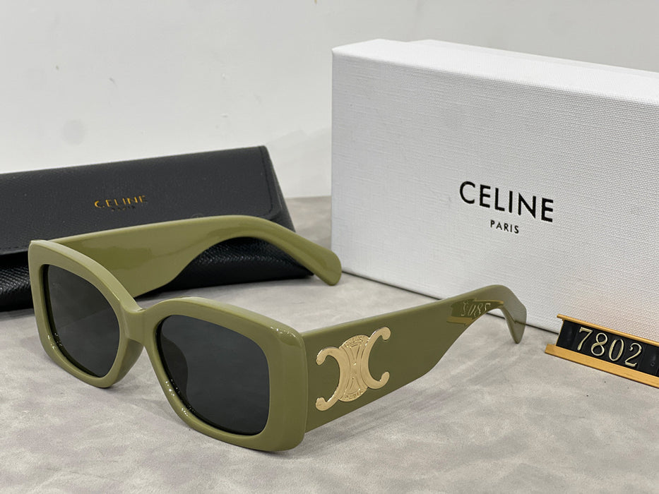 Wholesale  Square Wide-leg Sunglasses Women's  Retro Sunglasses Sunscreen Personalized All-match Glasses