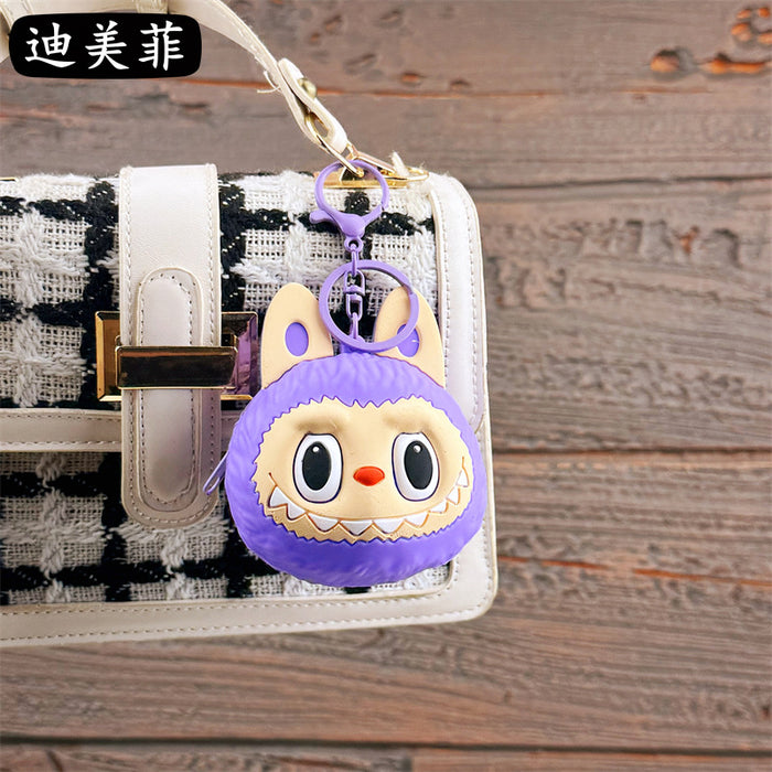 Wholesale Coin Purse Keychain Cartoon Doll Keychain Couple Pendant
