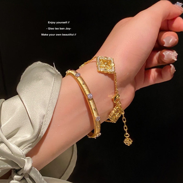 Wholesale Bracelet double-sided sparkling diamond