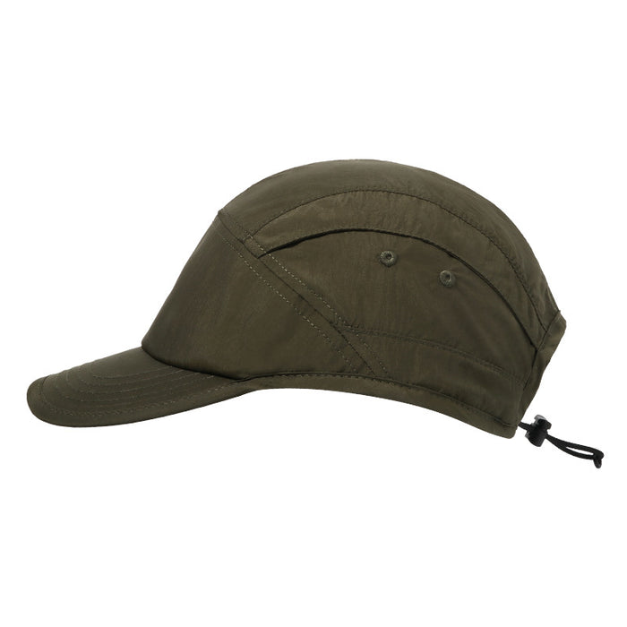 Wholesale Quick drying duckbill cap workwear, outdoor breathable baseball cap, drawstring adjustable cap