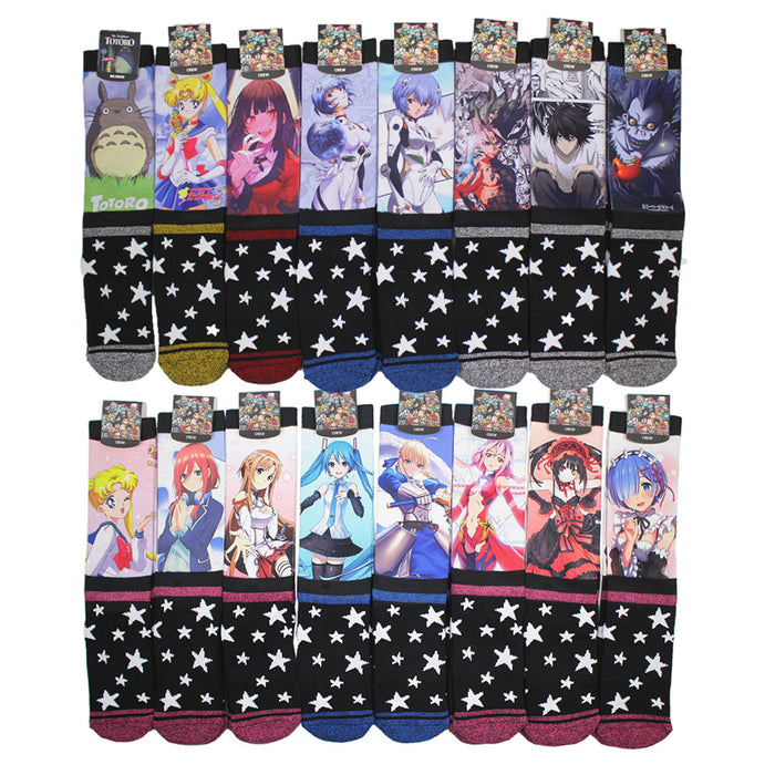 Wholesale Polyester Cartoon Towel-soled Stockings JDC-SK-CJMQ001