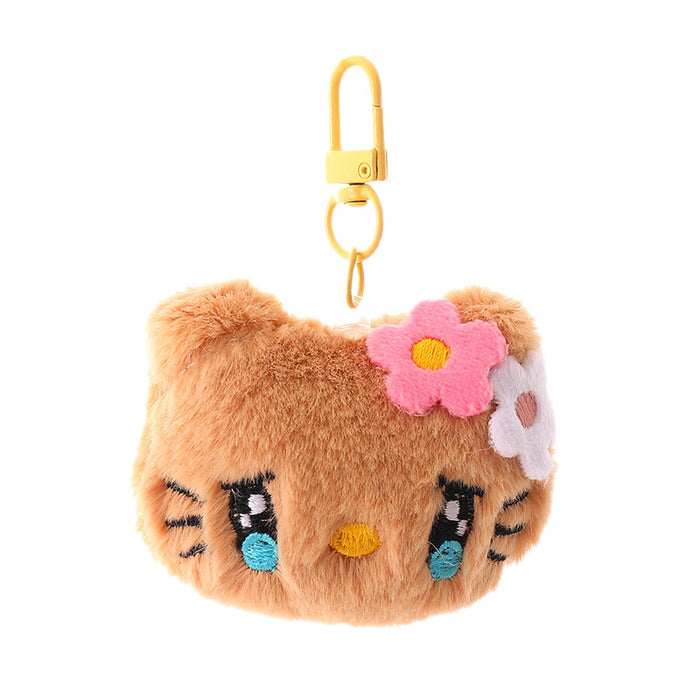 Wholesale Cute cartoon plush doll brooch keychain