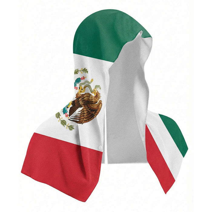Wholesale 5pcs Flag Print World Cup Headf Quick-Dry Cooling Sun Protection
