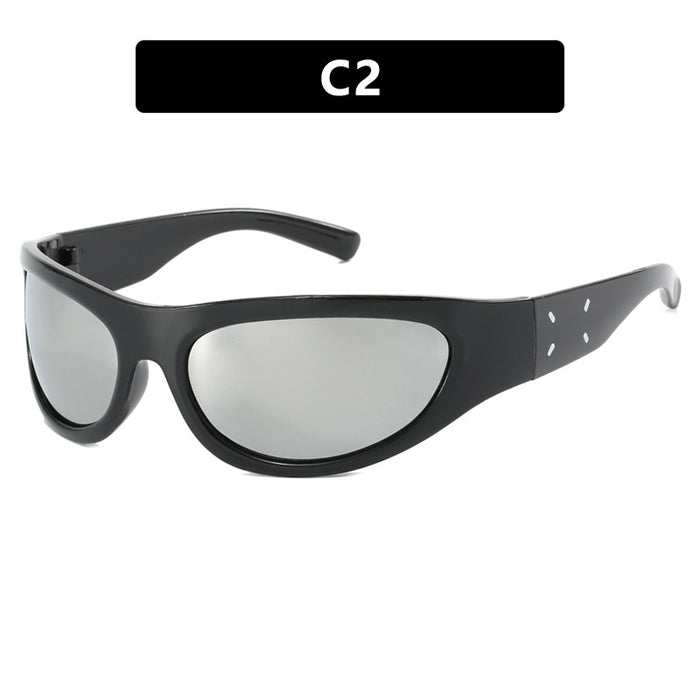 Wholesale Sunglasses Retro Sunglasses Future Tech Outdoor Cycling Premium Sunglasses