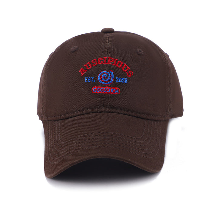 Wholesale New hat baseball cap retro trendy wide brim casual duckbill cap