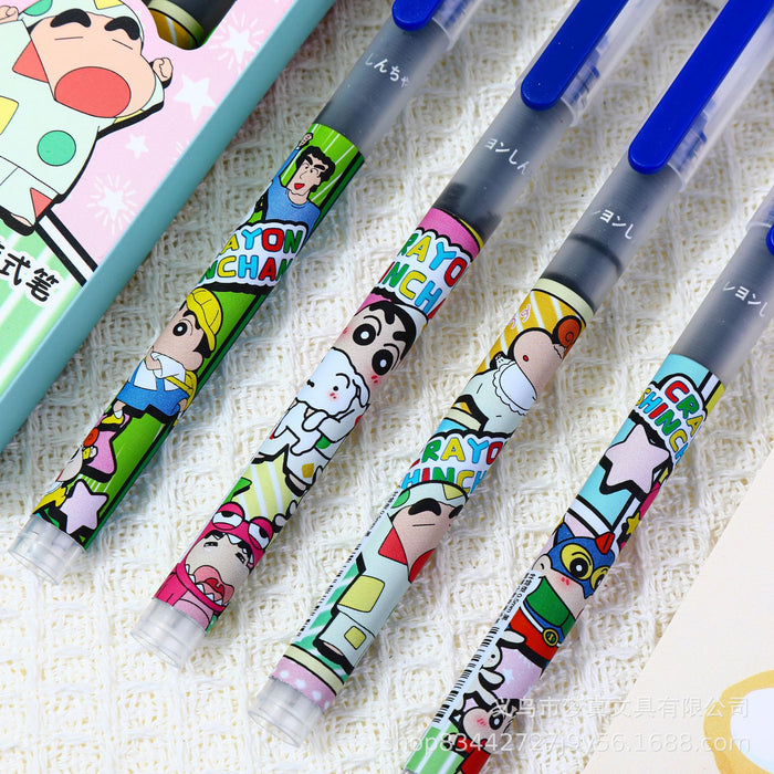 Wholesale 4pcs/set Cartoon Direct Liquid Ball Pen Quick-drying Needle Head Water Pen Student Super Cute Brush Pen