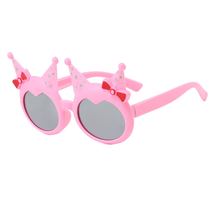 Wholesale Children's sunglasses, cute sun protection and sunshade glasses, fashionable sunglasses for little girls, and new glasses for baby girls