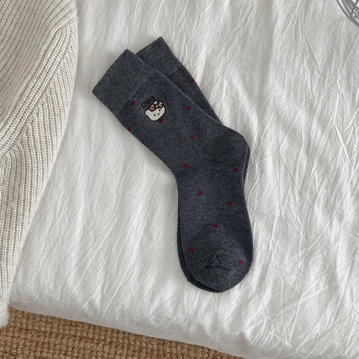 Wholesale Socks Children Anime Cartoon Women Middle Socks Cotton Socks