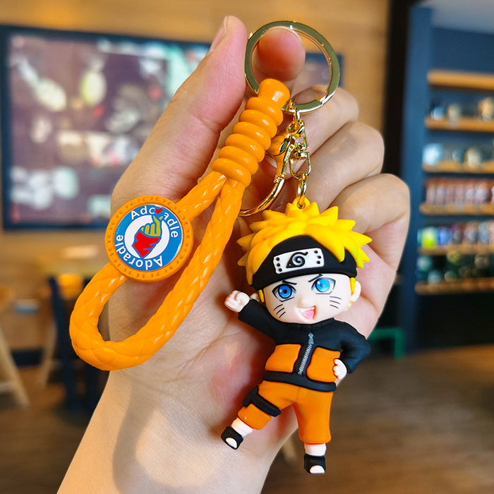 Wholesale Rubber Cartoon Doll Keychain JDC-KC-Tingm195