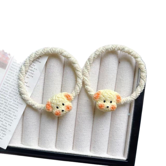 Wholesale Puppy Hair Ring Rope Rubber Band Mori Style Hair Accessories