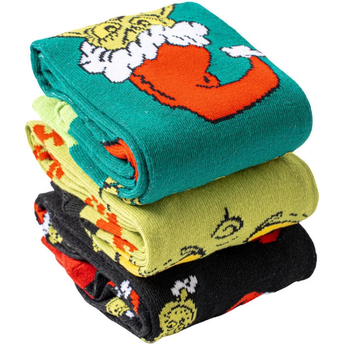 Wholesale Christmas Seasonal Cartoon Trendy Socks