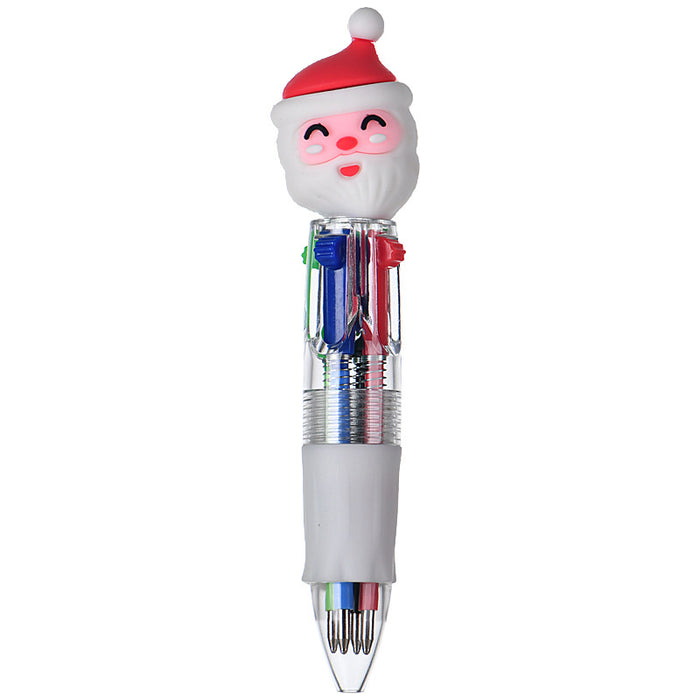 Wholesale Four-color ballpoint pen cute cartoon multi-color pen