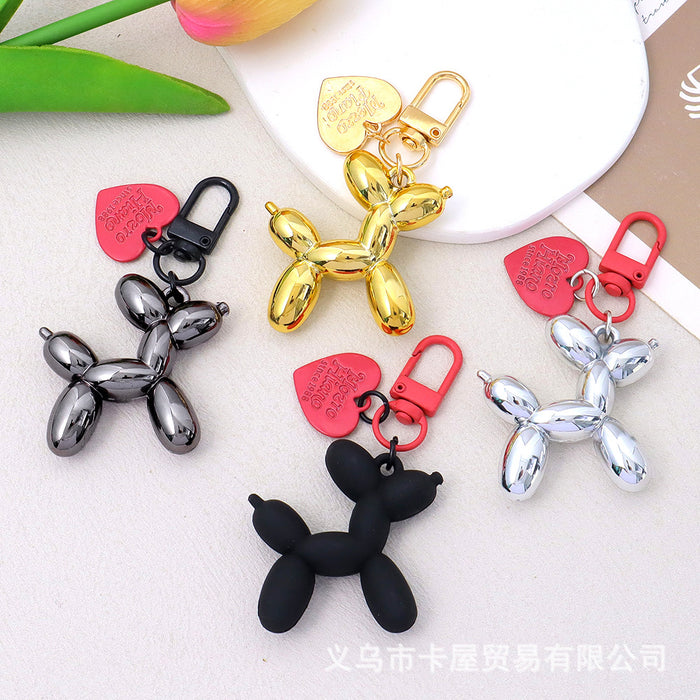 Wholesale Love Balloon Keychain Pendant Couple Keychain Bag Pendant Acrylic Jewelry Accessories