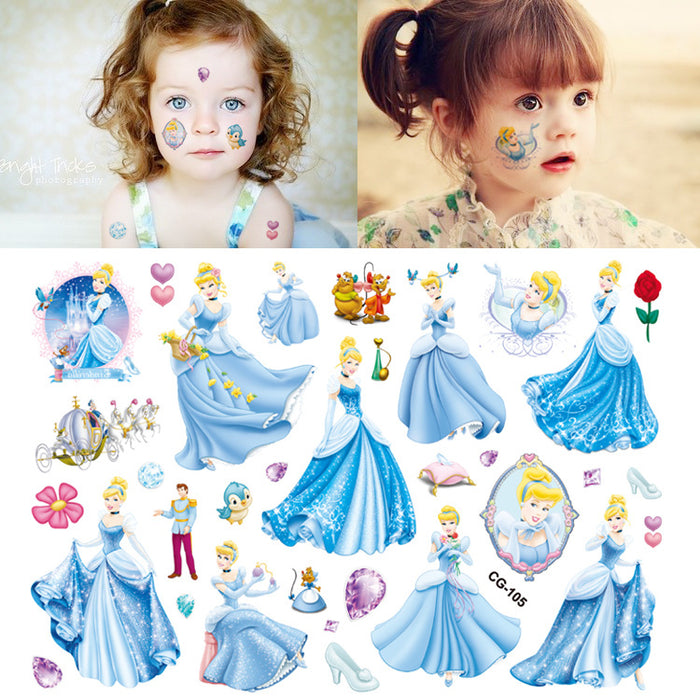 Wholesale Children' s Birthday Tattoo Decorative  Stickers