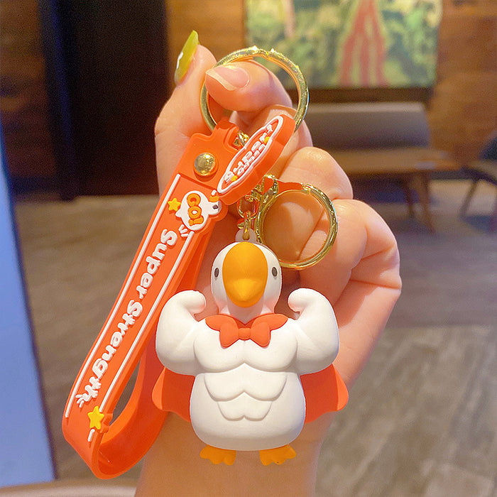 Wholesale Creative Mighty Goose Keychain