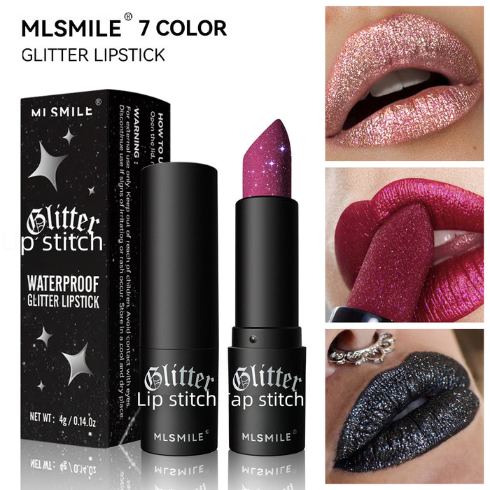 Wholesale Non stick cup matte lipstick explosive glitter diamond lipstick lipstick