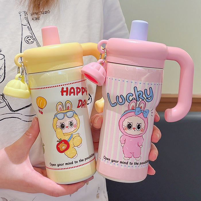 Wholesale Cartoon Large Capacity Insulated Stainless Steel Mug
